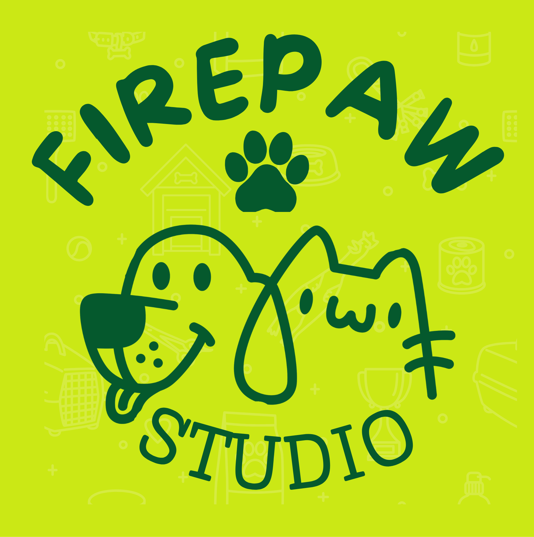 Logotipo oficial de Firepaw Studio